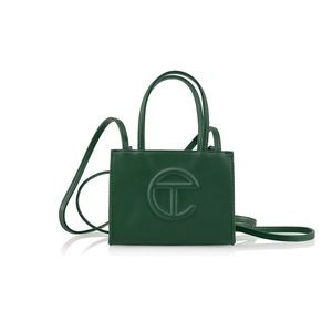 NWT Telfar small shopping bag in the color Dark Olive